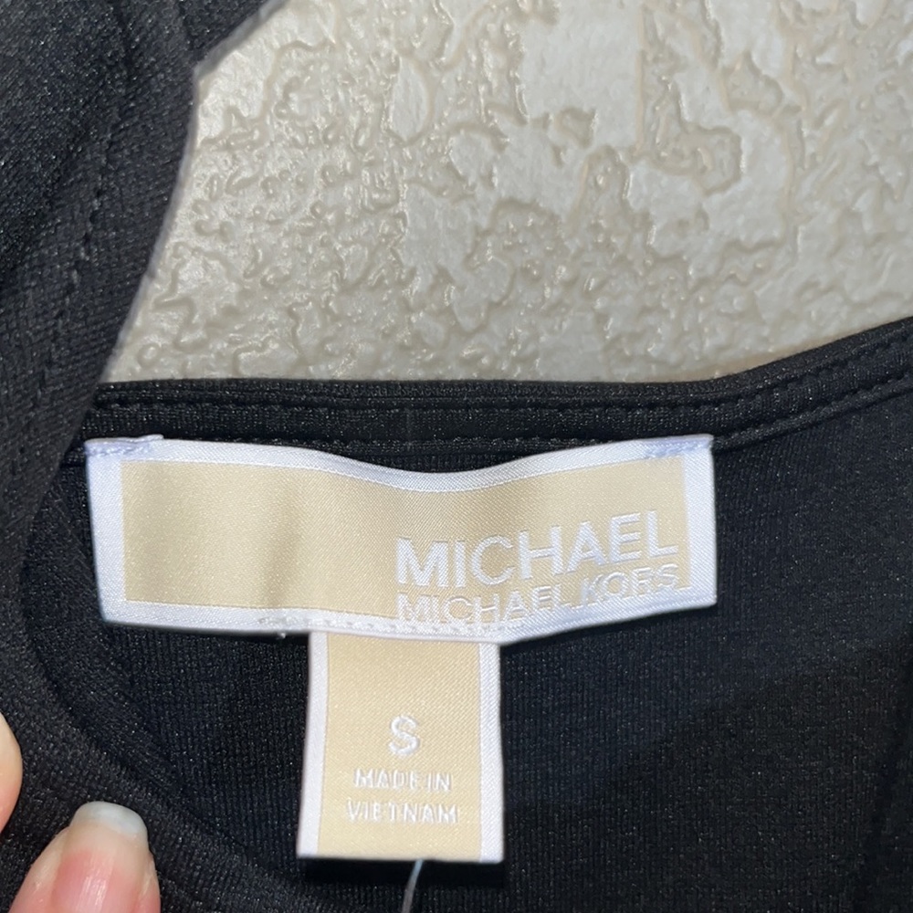 NWT Michael Kors Chain Halter Dress - Picture 11 of 13